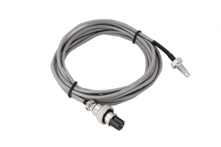 PT100 PT1000 RTD Temperature Sensor With GX12-3 pin aviation plug For Industrial equipment