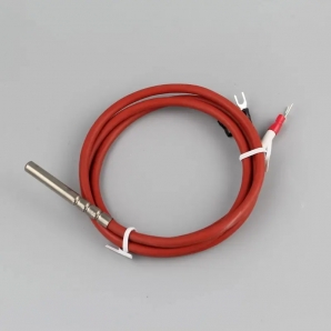 PT100 Probe RTD Temperature Sensor with Silicon Wire Stainless Steel Probe
