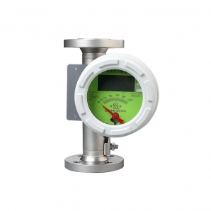 Metal tube float flowmeter flange type M3S LCD indicator (4-20mA output) with explosion isolation